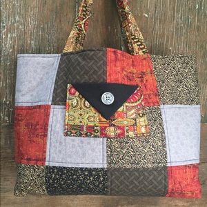 🌞🌛✨Beautiful Handmade quilted Tote Craftsmanship